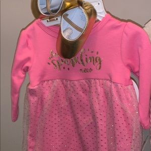 Baby shirt and shoes